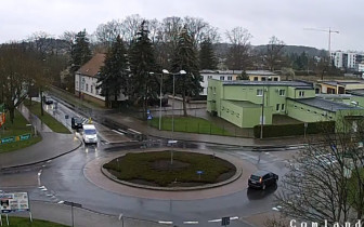 Imagen de vista previa de la cámara web Nowy Tomyśl - roundabout Rondo Osiedlewe